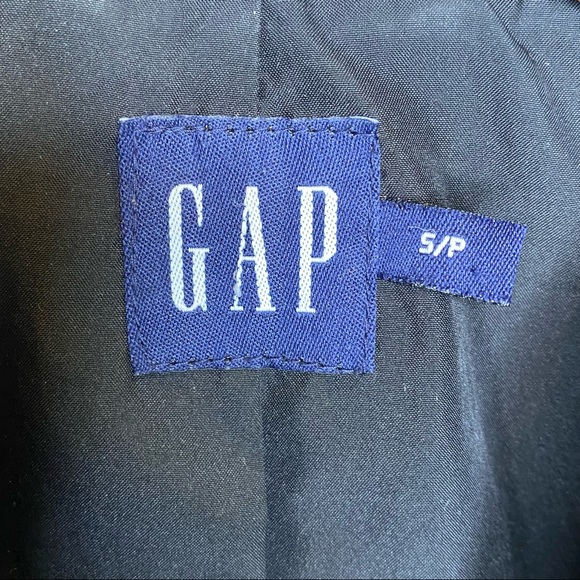 Vintage Gap Jacket Spring/Fall Women’s Black Size Small - Picture 3 of 10